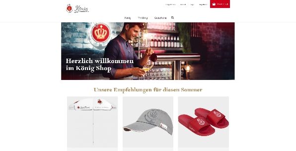 Der König Pilsener Shop